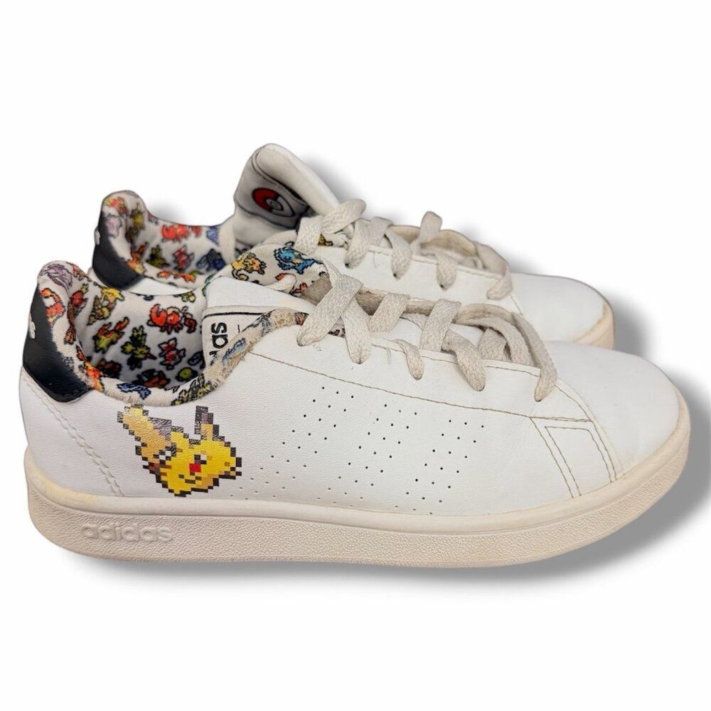 Adidas Advantage Pokemon Pikachu Kids Essential Sneaker